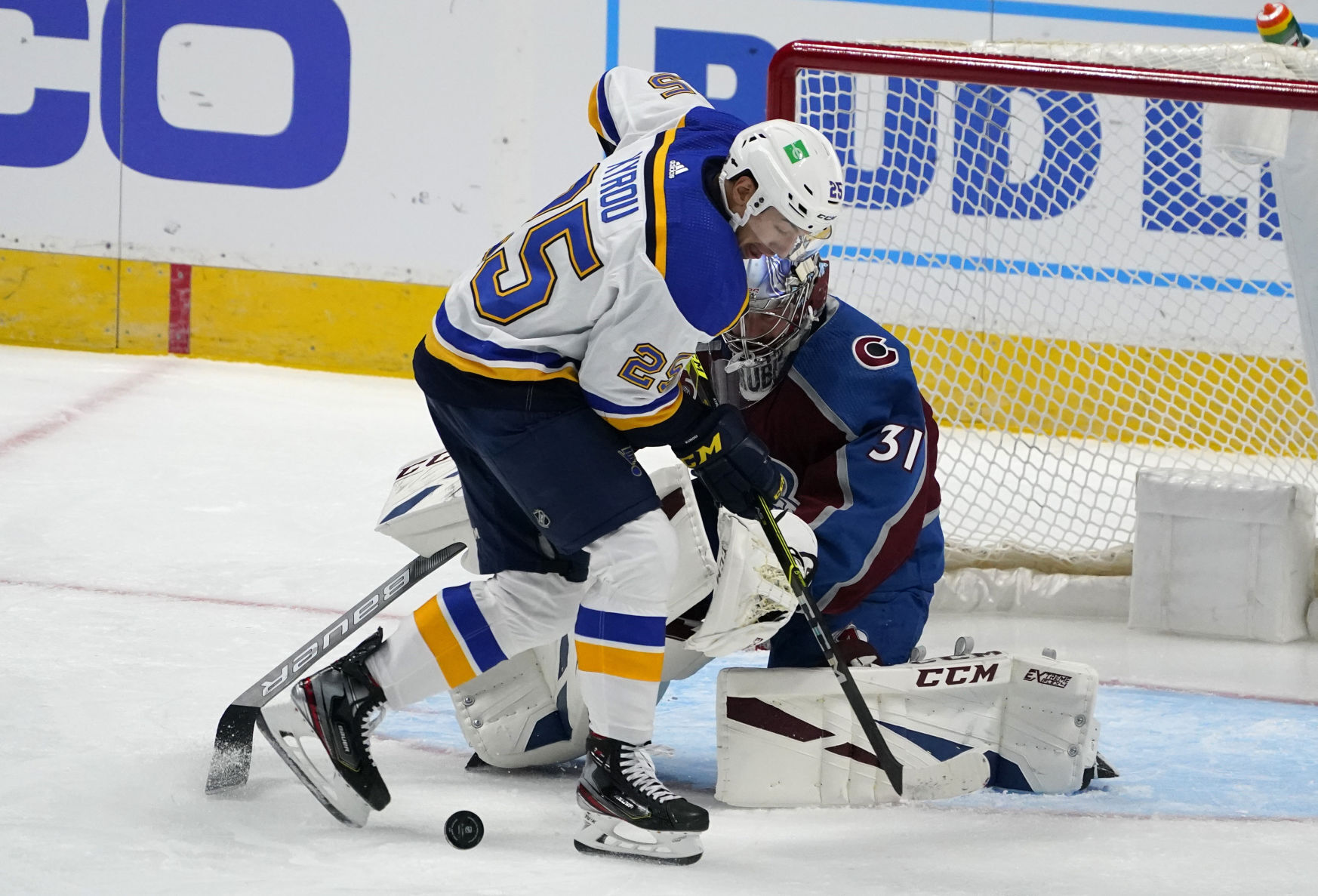 Blues Avalanche Hockey
